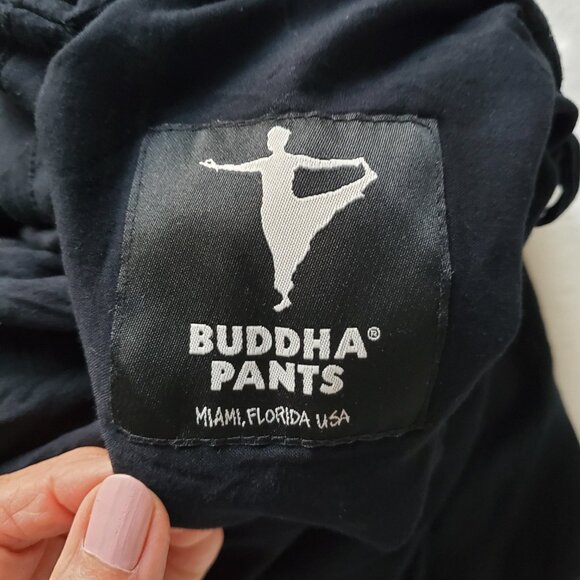 Buddha Pants Black Harem The Savannah Pant 100% Cotton Size XS - Picture 6 of 16